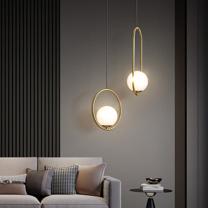 Mila Brass Pendant Light Pendant light