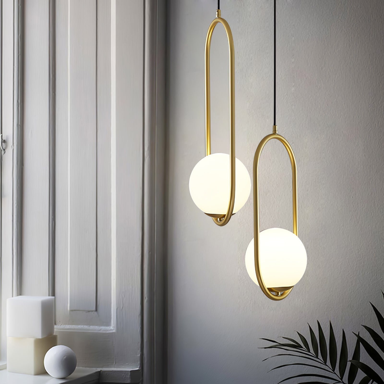 Mila Brass Pendant Light Pendant light