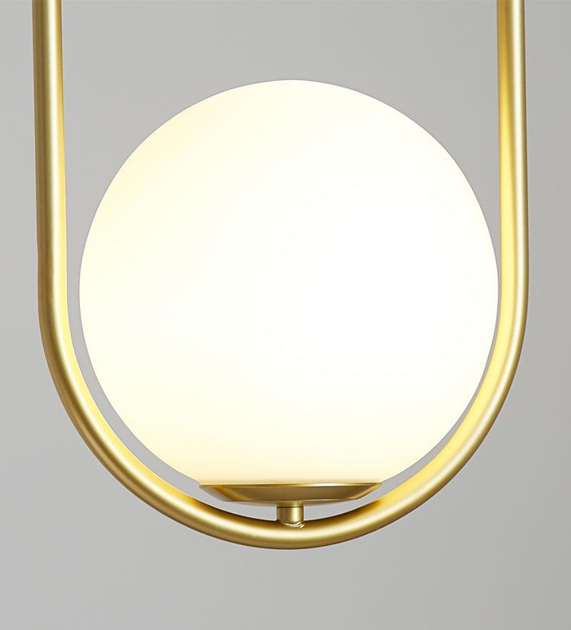 Mila Brass Pendant Swag Light Pendant light