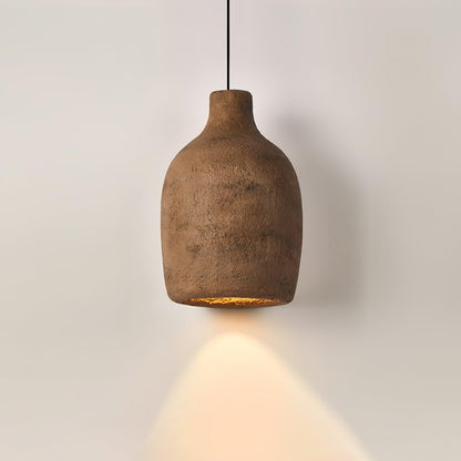 Milk Can Pendant Lamp Dia 11.8″ x H 18.1″ / Dia 30cm x H 46cm / Brown Pendant light