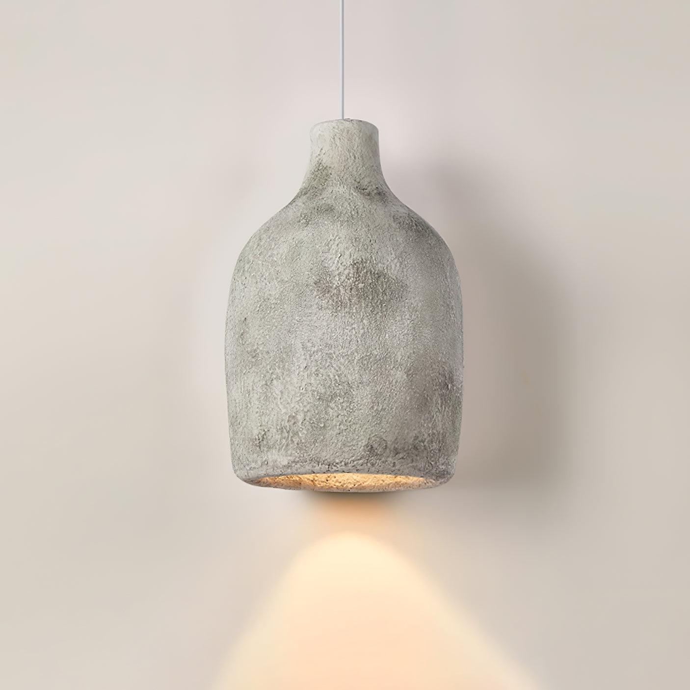 Milk Can Pendant Lamp Dia 11.8″ x H 18.1″ / Dia 30cm x H 46cm / Grey Pendant light