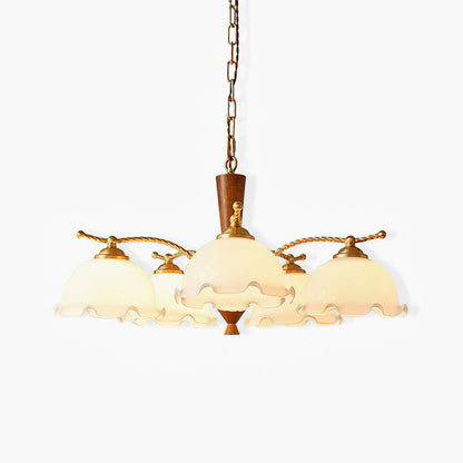 Milky Flower Chandelier Chandelier
