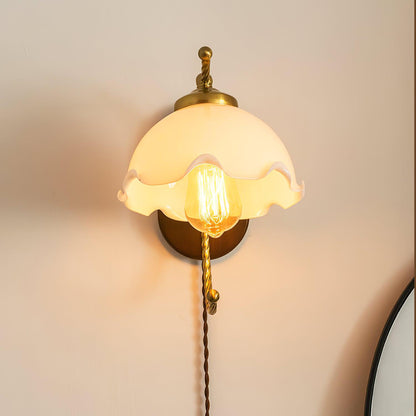 Milky Flower Wall Light Wall lamp