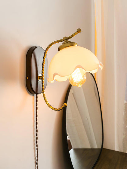 Milky Flower Wall Light Wall lamp