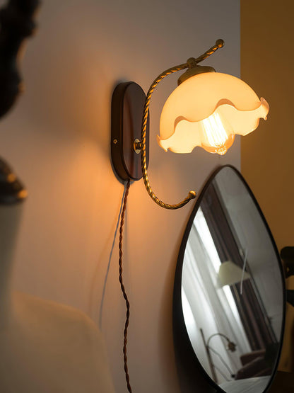 Milky Flower Wall Light Wall lamp