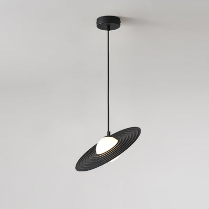 Miller Record Pendant Lamp Dia 11.8″ x H 4.7″ / Dia 30cm x H 12cm / Black Pendant light