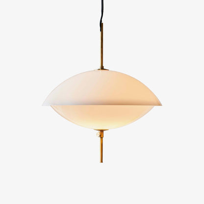 Miller Shell Pendant Light Dia 15.7″ x H 19.7″ / Dia 40cm x H 50cm / Gold & White Pendant light
