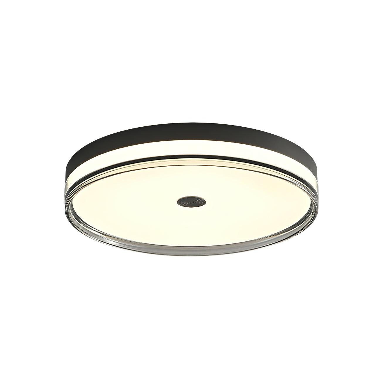 Mimi South Ceiling Lamp ? 15.7″ x H 3.1″ / Dia 40cm x H 8cm / Black & White / Warm light Ceiling lamp