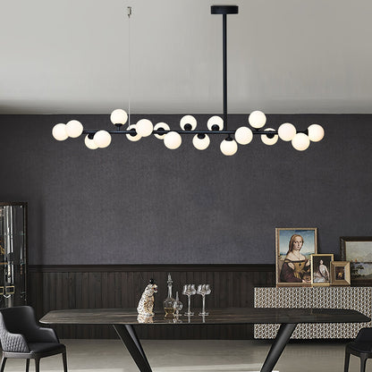 Linear Balls Chandelier Chandelier