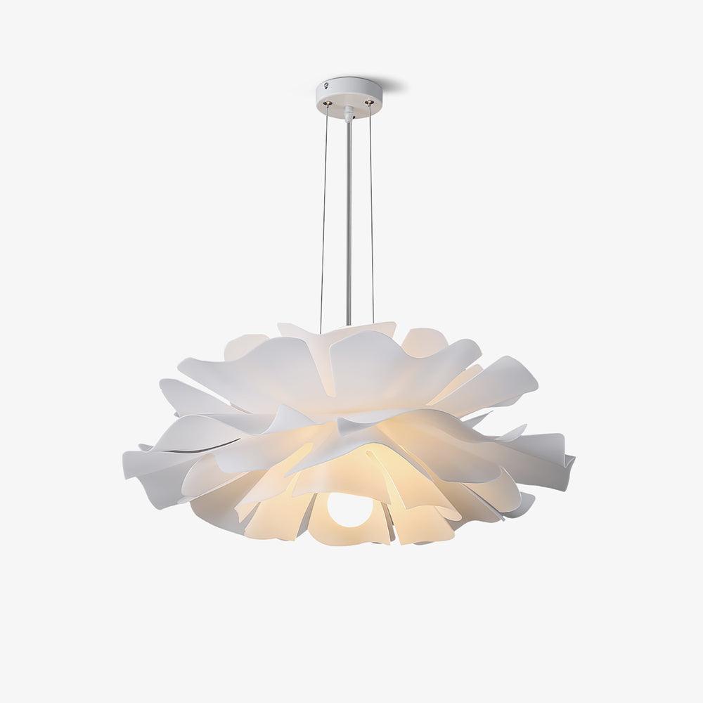 Lotus Flower Pendant Lamp Dia 15.7″ x H 9.8″ / Dia 40cm x H 25cm / White Pendant light