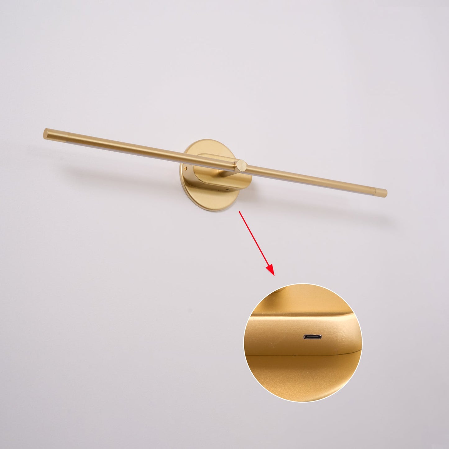 Minimalist Linear Rechargeable Wall Lamp 1001 Wall lamp