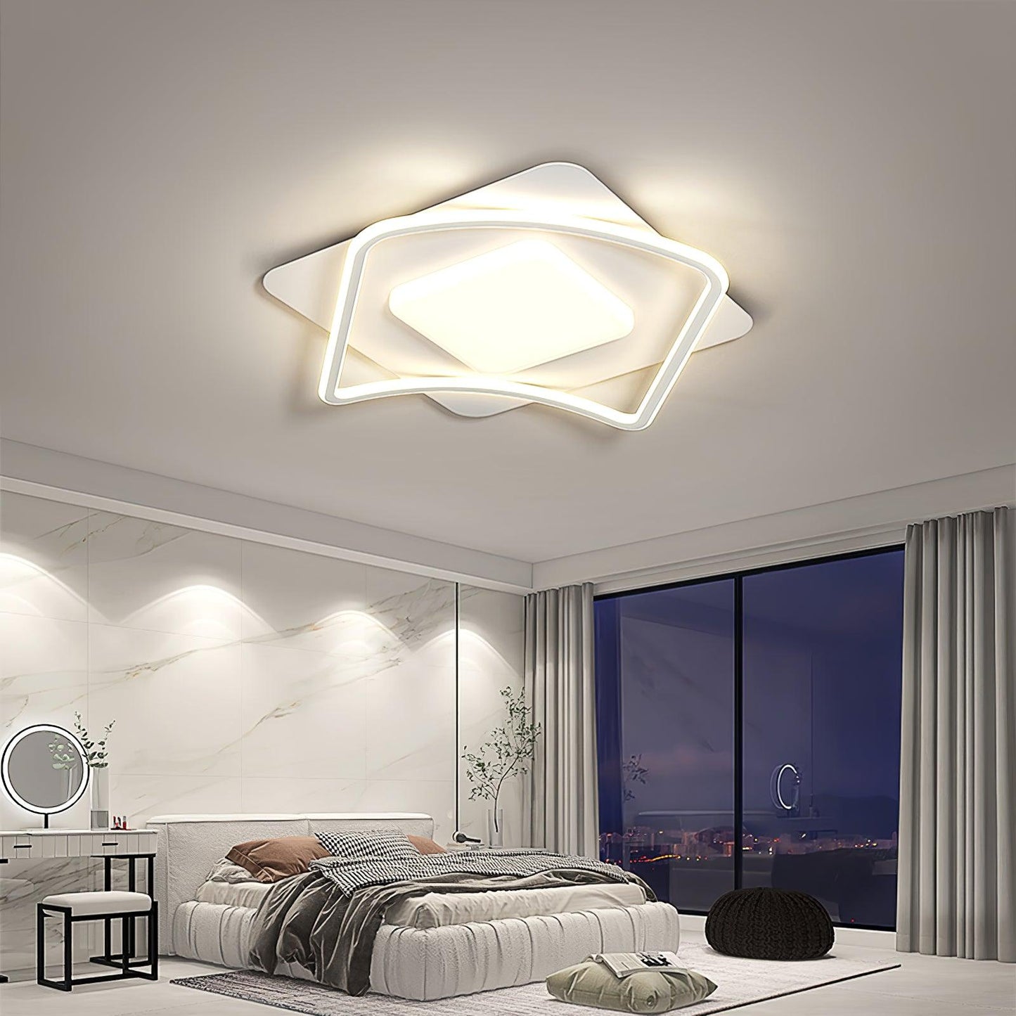 Minimalist Geometry LED Ceiling Light Ceiling lamp