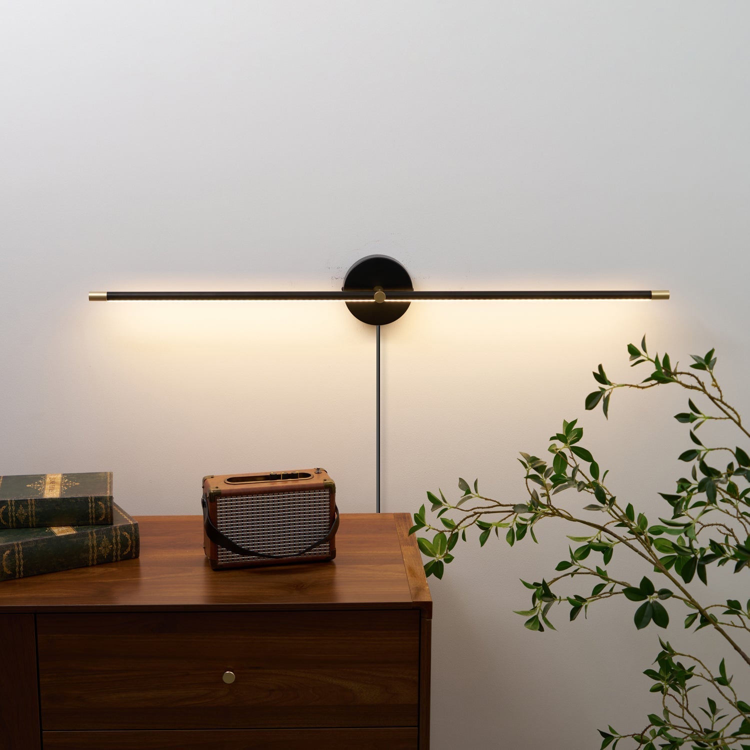 Minimalist Linear LED Plug-in Wall Lamp 1001 Wall lamp