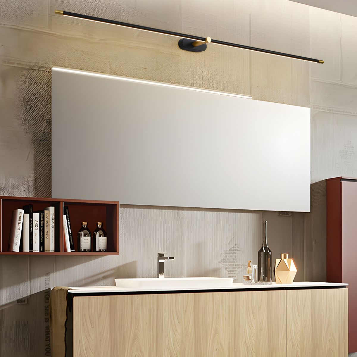 Minimalist Linear Rechargeable Wall Lamp 1001 Wall lamp