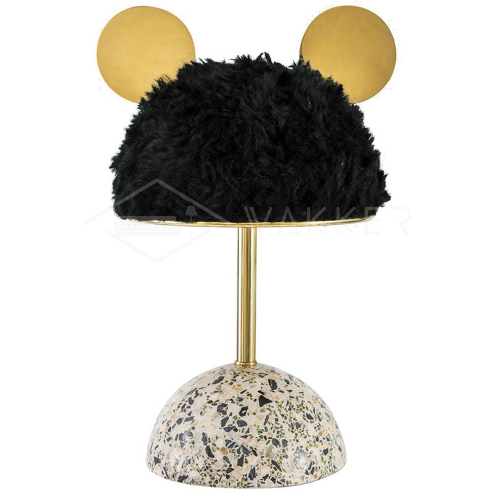 Minos Table Lamp Dia 11″ x H 17.3″ / Dia 28cm x H 44cm / Black / US Plug Table lamp