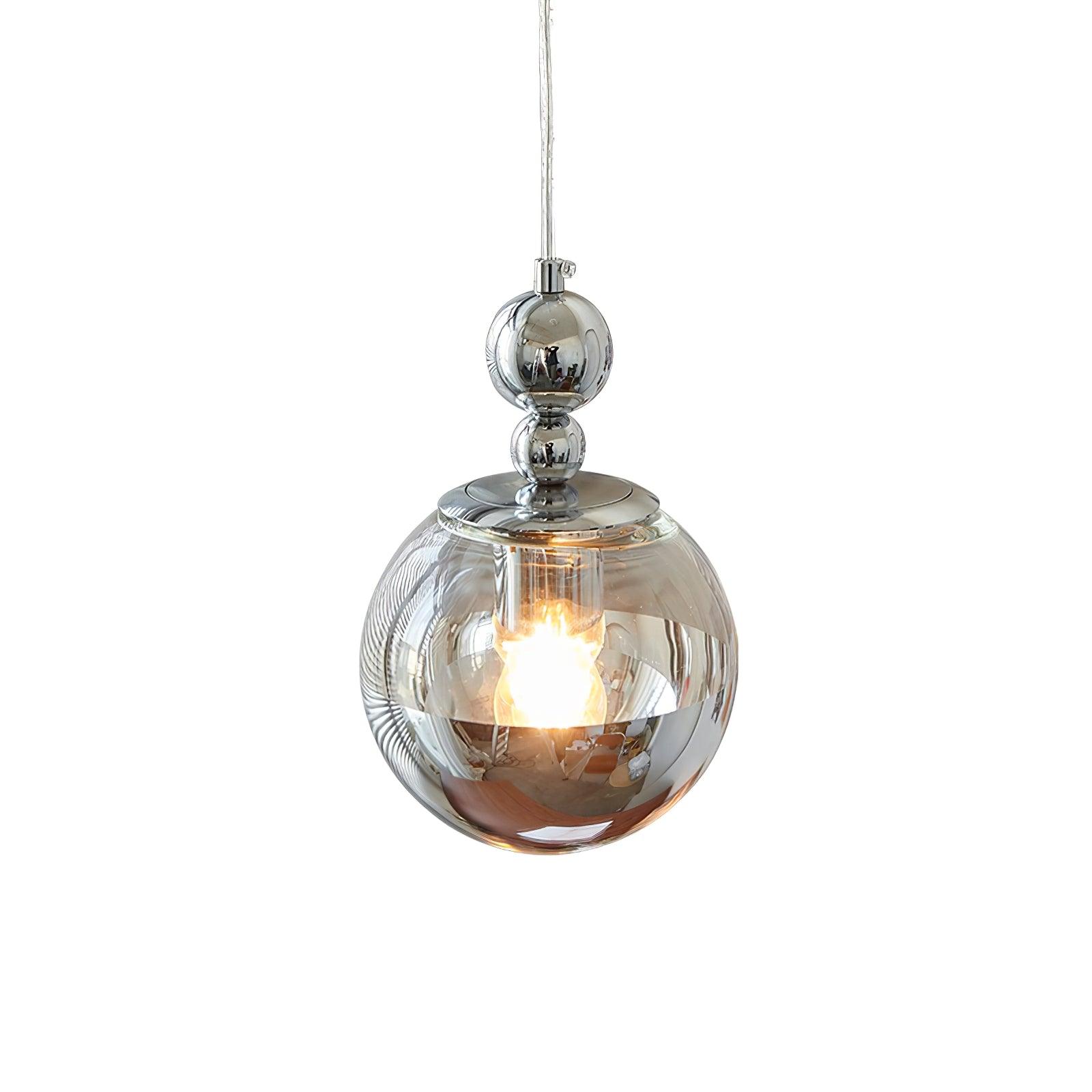Mirrorball Pendant Light Dia 5.9″ x H 9.8″ / Dia 15cm x H 25cm / Chrome Pendant light