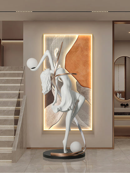 Misha Goddess Statue Floor Lamp Floor lamp