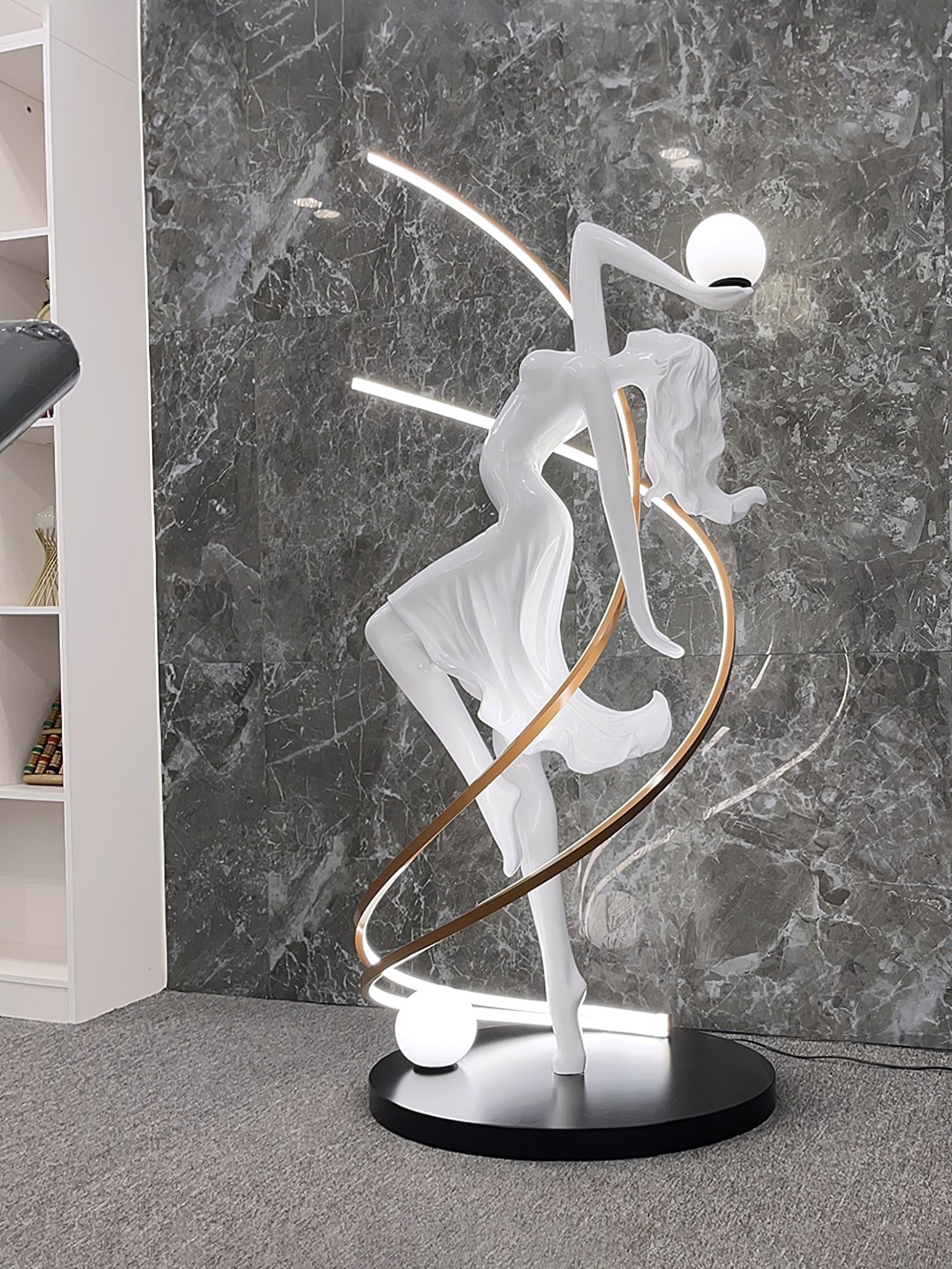 Misha Goddess Statue Floor Lamp Floor lamp