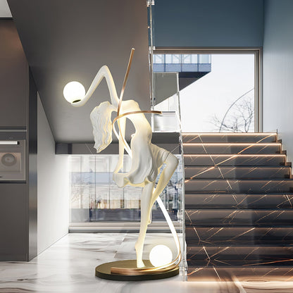 Misha Goddess Statue Floor Lamp Floor lamp