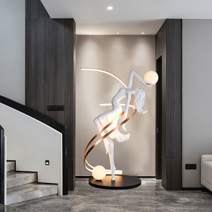 Misha Goddess Statue Floor Lamp Floor lamp