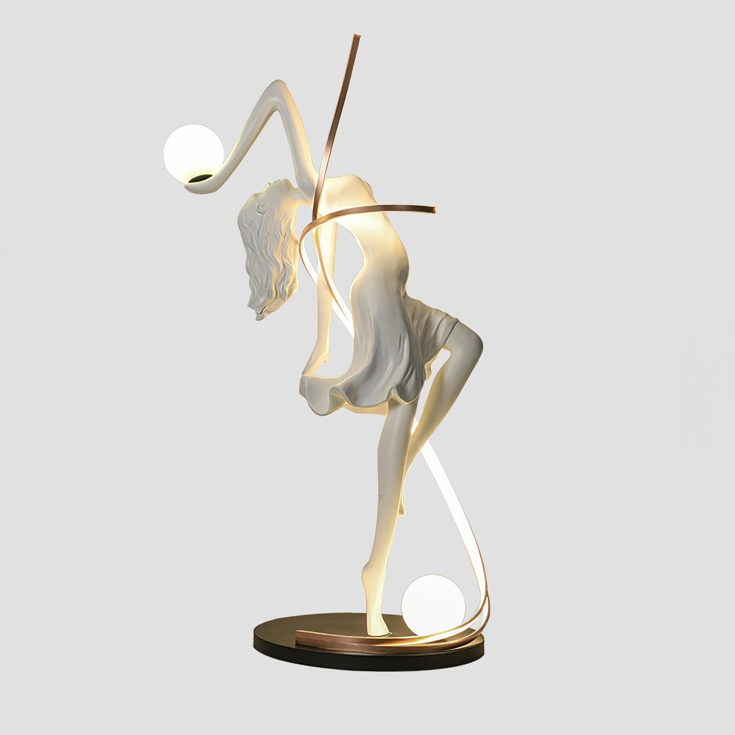 Misha Goddess Statue Floor Lamp Floor lamp