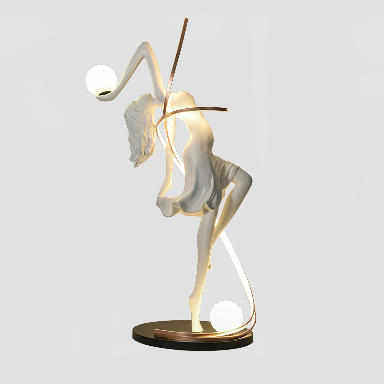 Misha Goddess Statue Floor Lamp Floor lamp