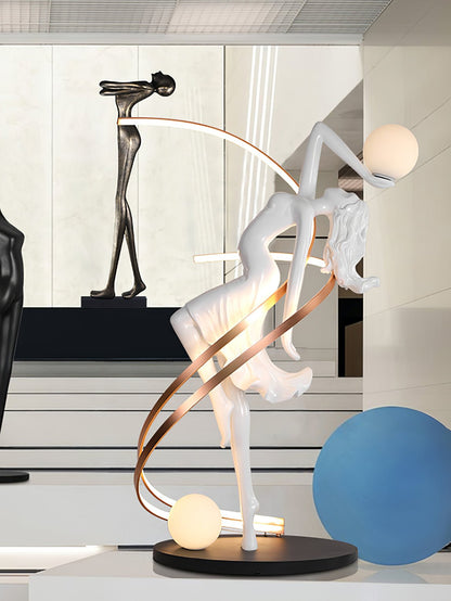 Misha Goddess Statue Floor Lamp Floor lamp