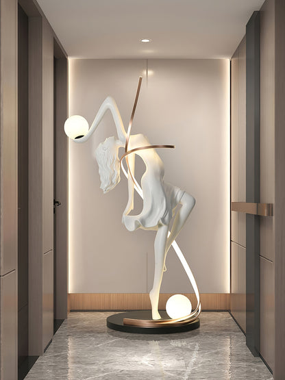 Misha Goddess Statue Floor Lamp Floor lamp