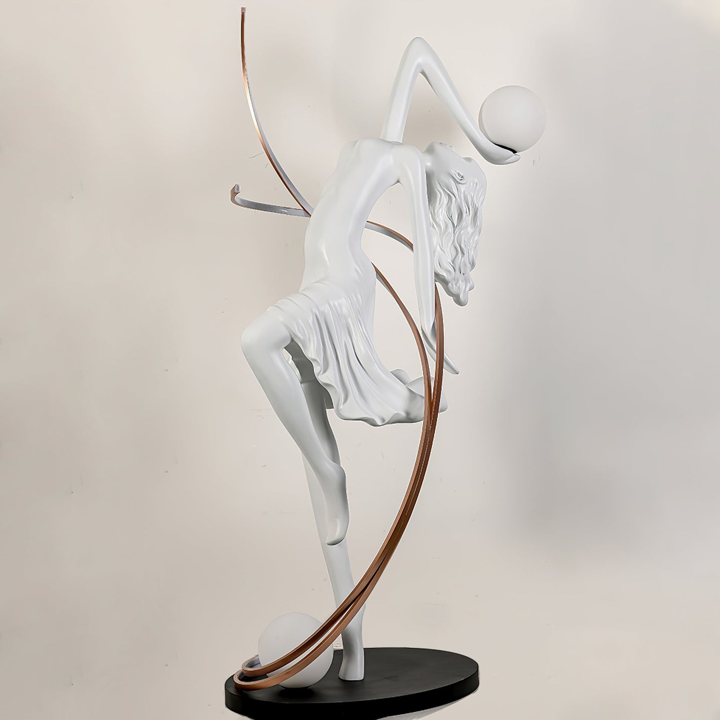 Misha Goddess Statue Floor Lamp Floor lamp