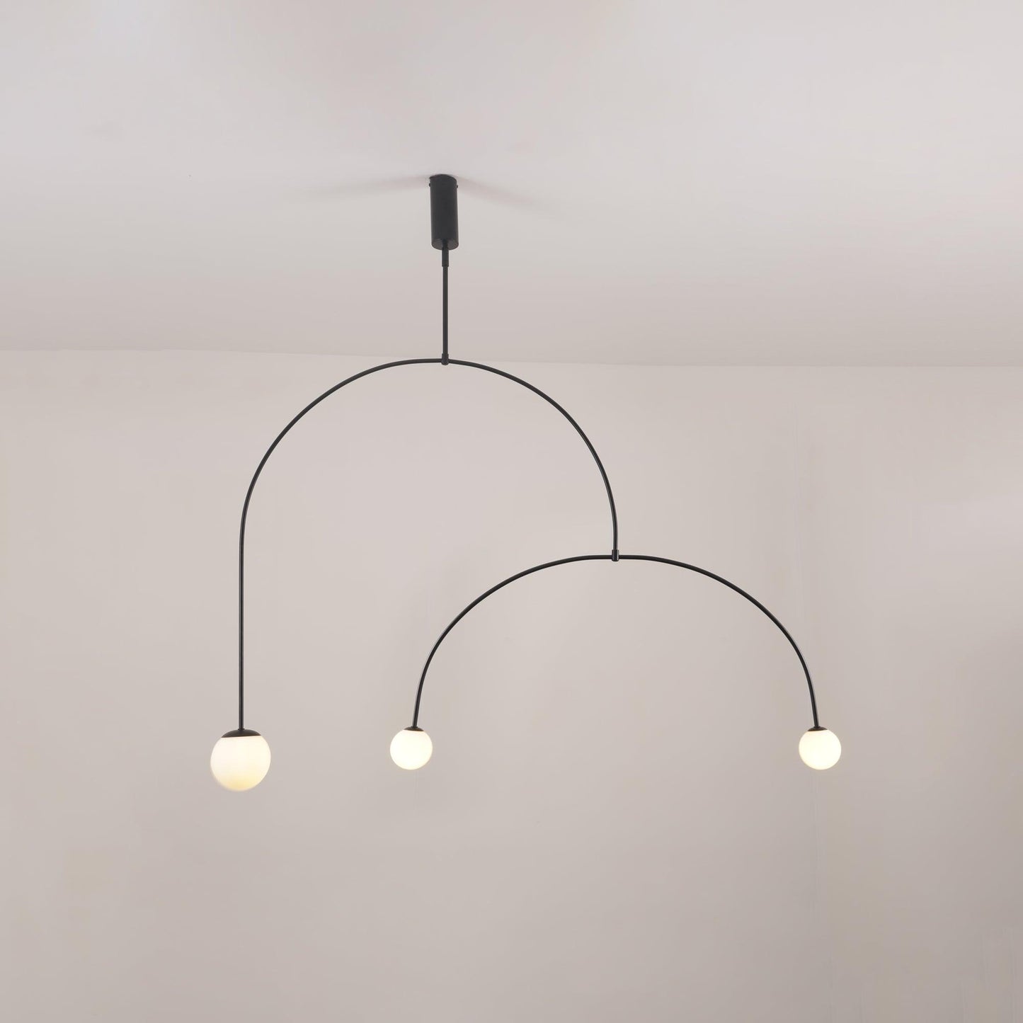 Mobile Chandelier Mobile Chandelier 9 (120cm) / Black Chandelier