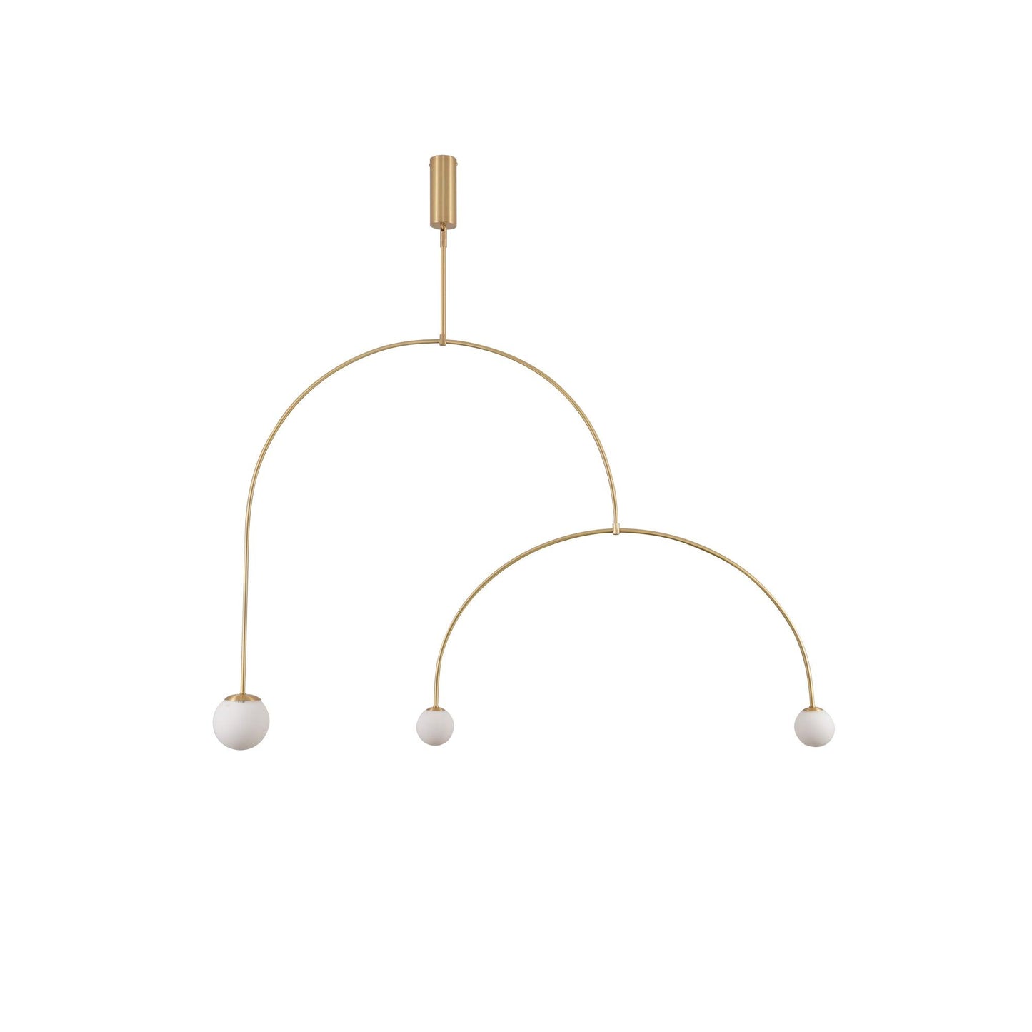 Mobile Chandelier Mobile Chandelier 9 (120cm) / Gold Chandelier
