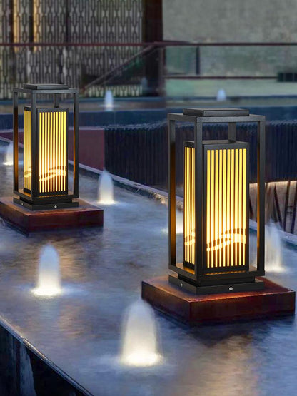 Square Cage Outdoor Light Table lamp