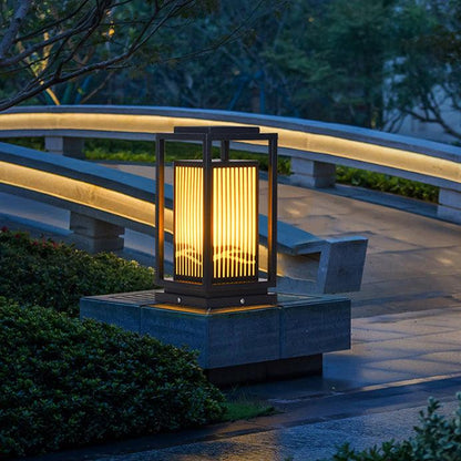 Modern Square Cage Garden Light Table lamp