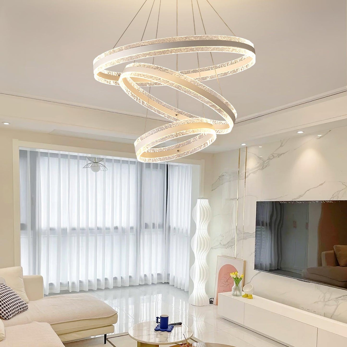 Modern Circle LED Chandelier Chandelier