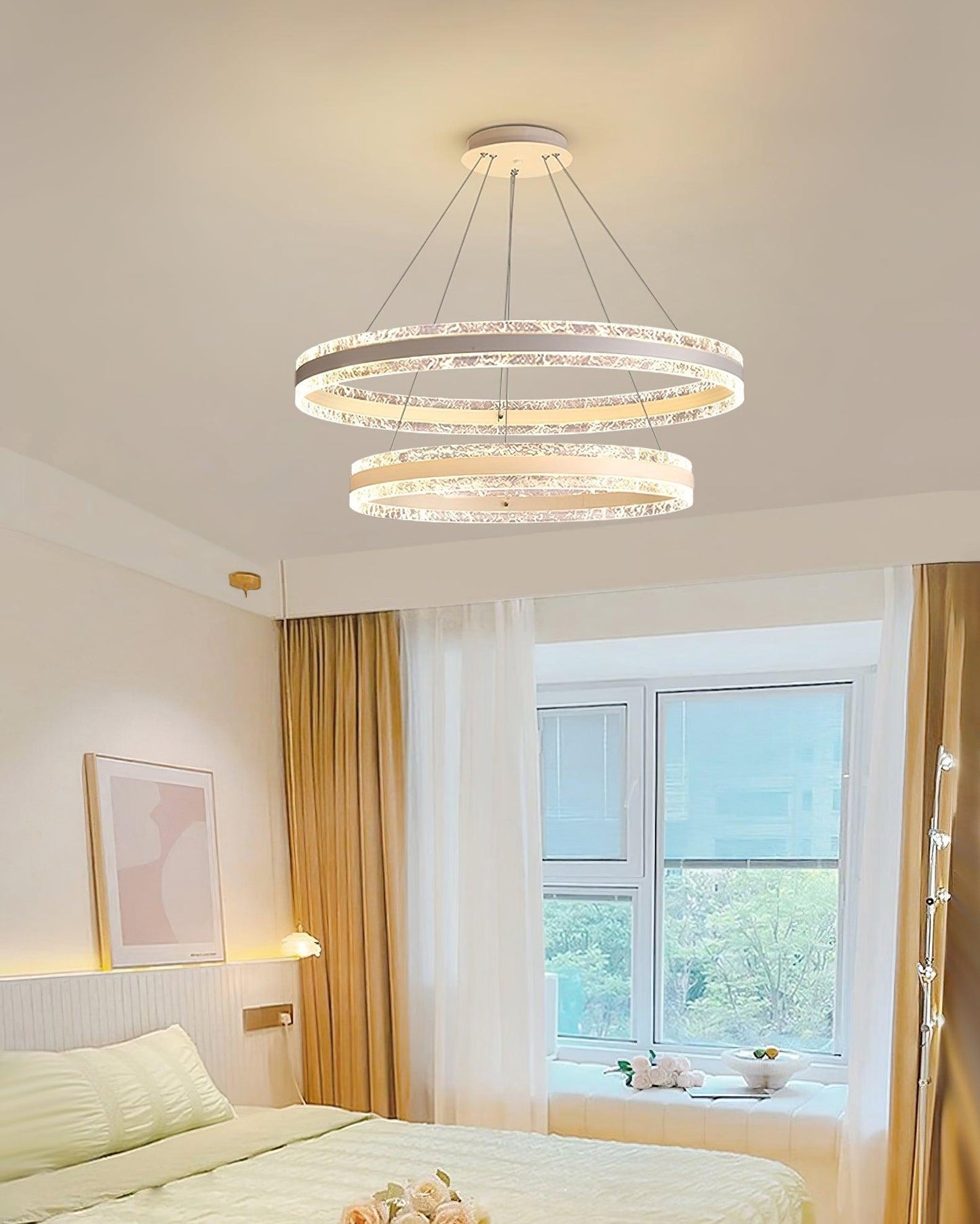 Modern Circle LED Chandelier Chandelier