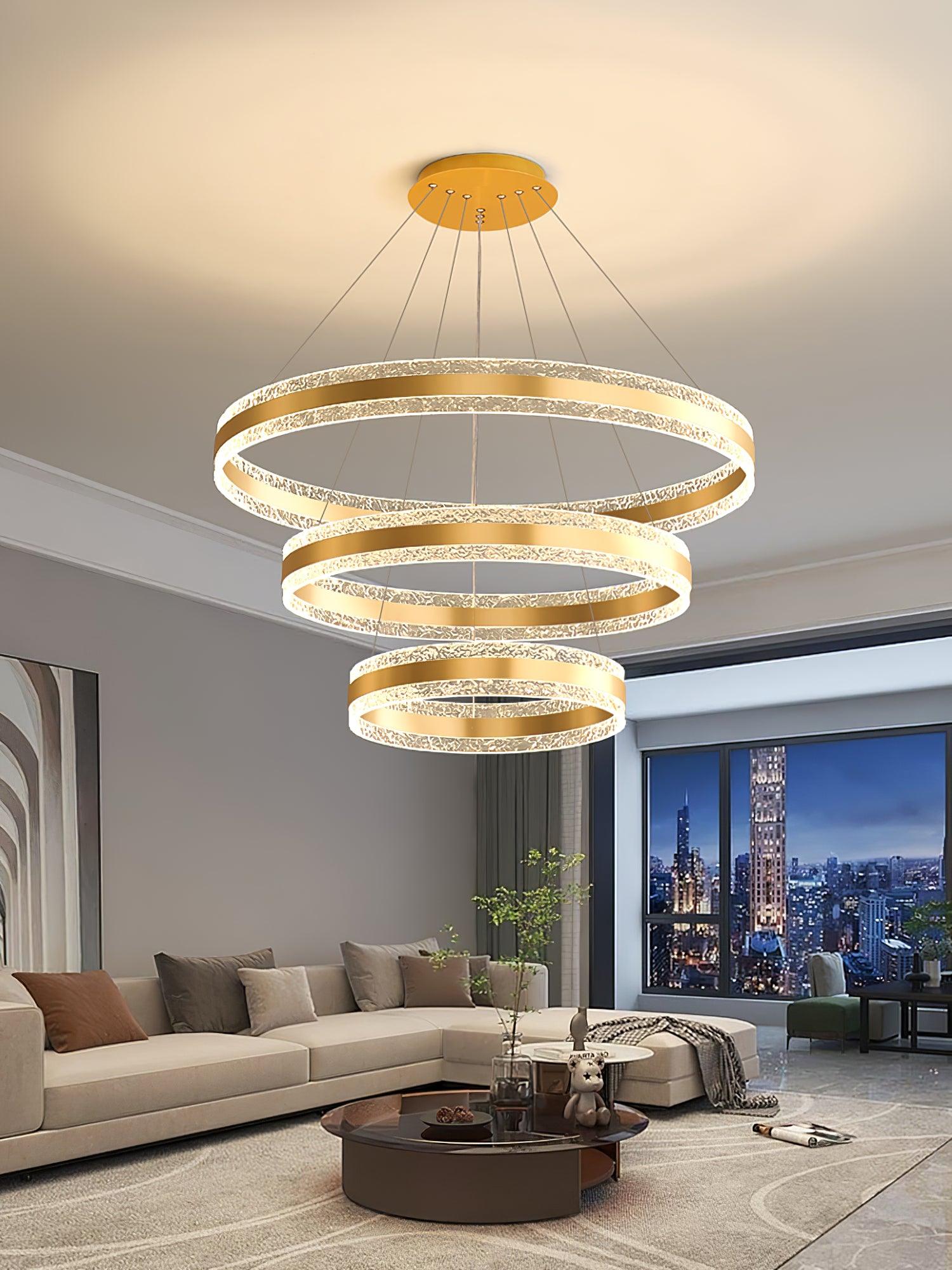 Modern Circle LED Chandelier Chandelier