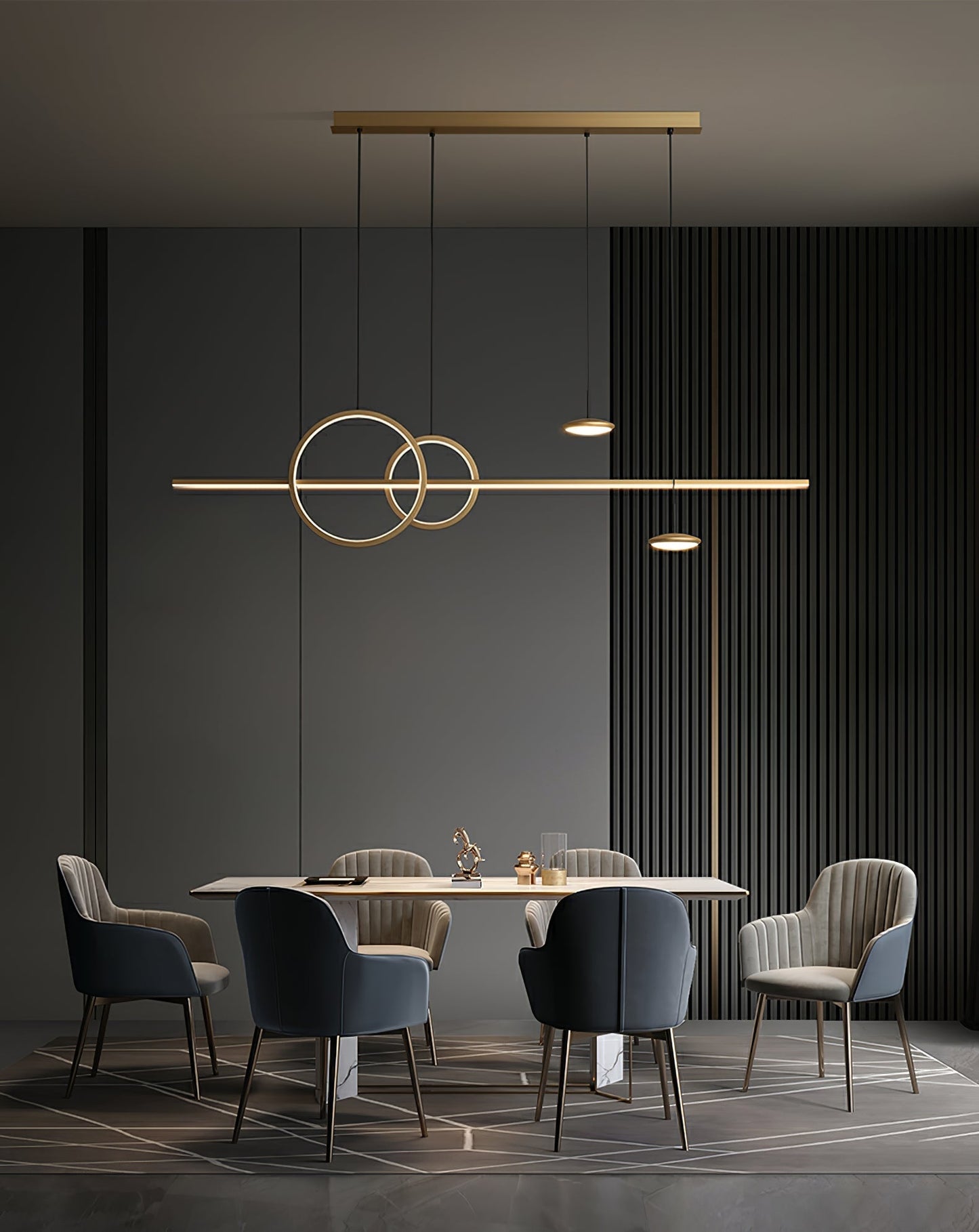 Modern Geometric Shape Chandelier 1001 Chandelier