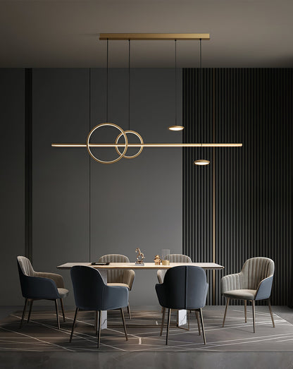 Modern Geometric Shape Chandelier 1001 Chandelier
