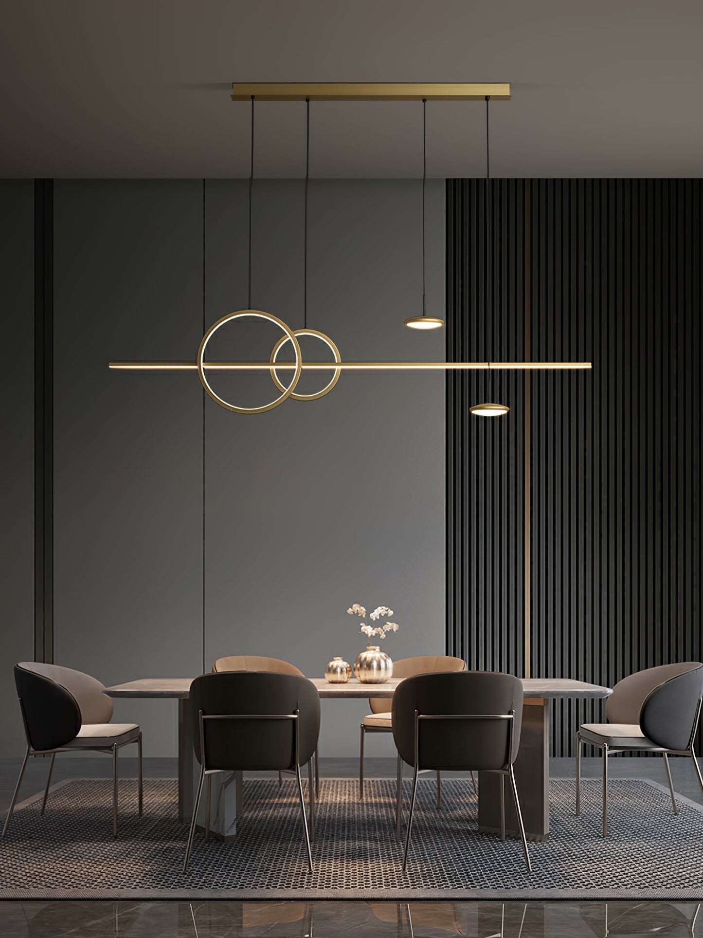 Modern Geometric Shape Chandelier 1001 Chandelier