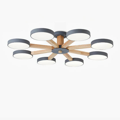 Modern Multi Stem Chandelier Chandelier