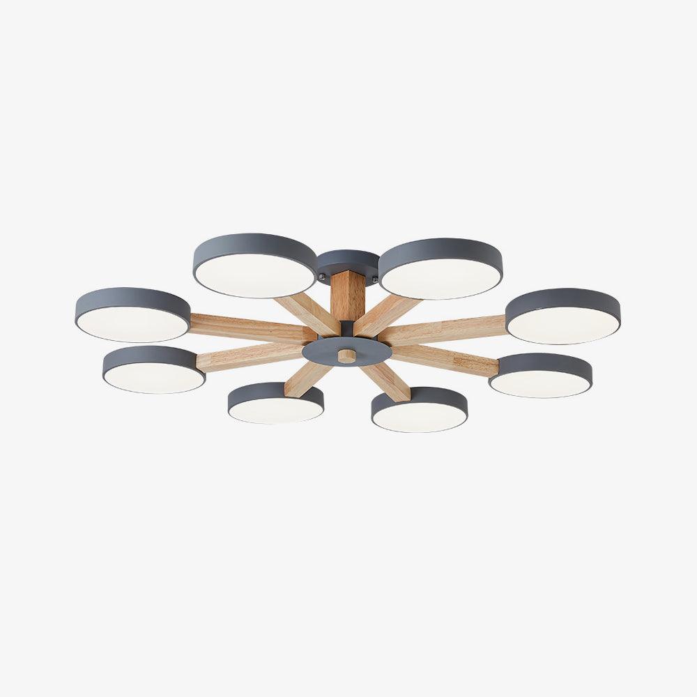 Modern Multi Stem Chandelier Chandelier