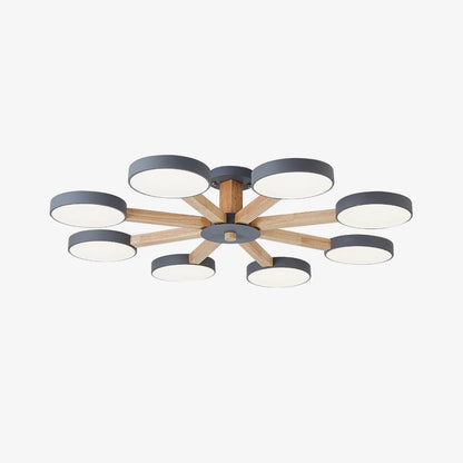 Modern Multi Stem Chandelier Chandelier