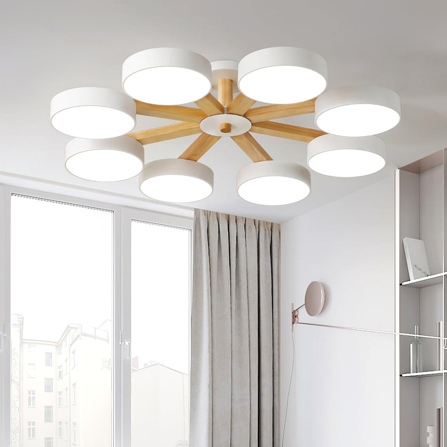 Modern Multi Stem Chandelier Chandelier