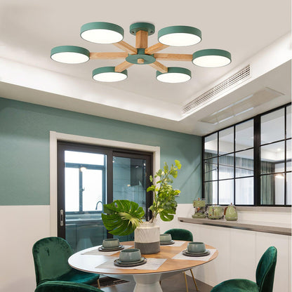 Modern Multi Stem Chandelier Chandelier