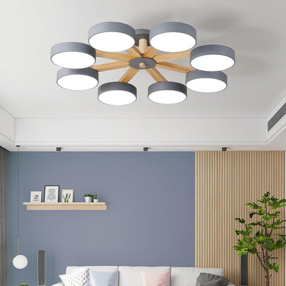 Modern Multi Stem Chandelier Chandelier