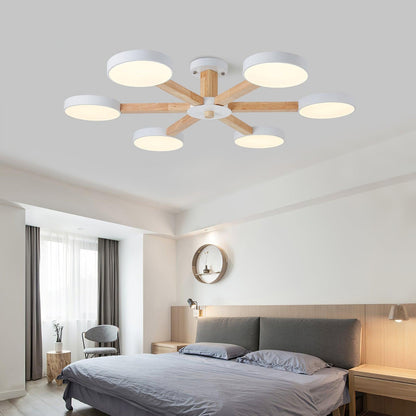 Modern Multi Stem Chandelier Chandelier