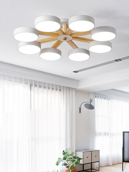 Modern Multi Stem Chandelier Chandelier