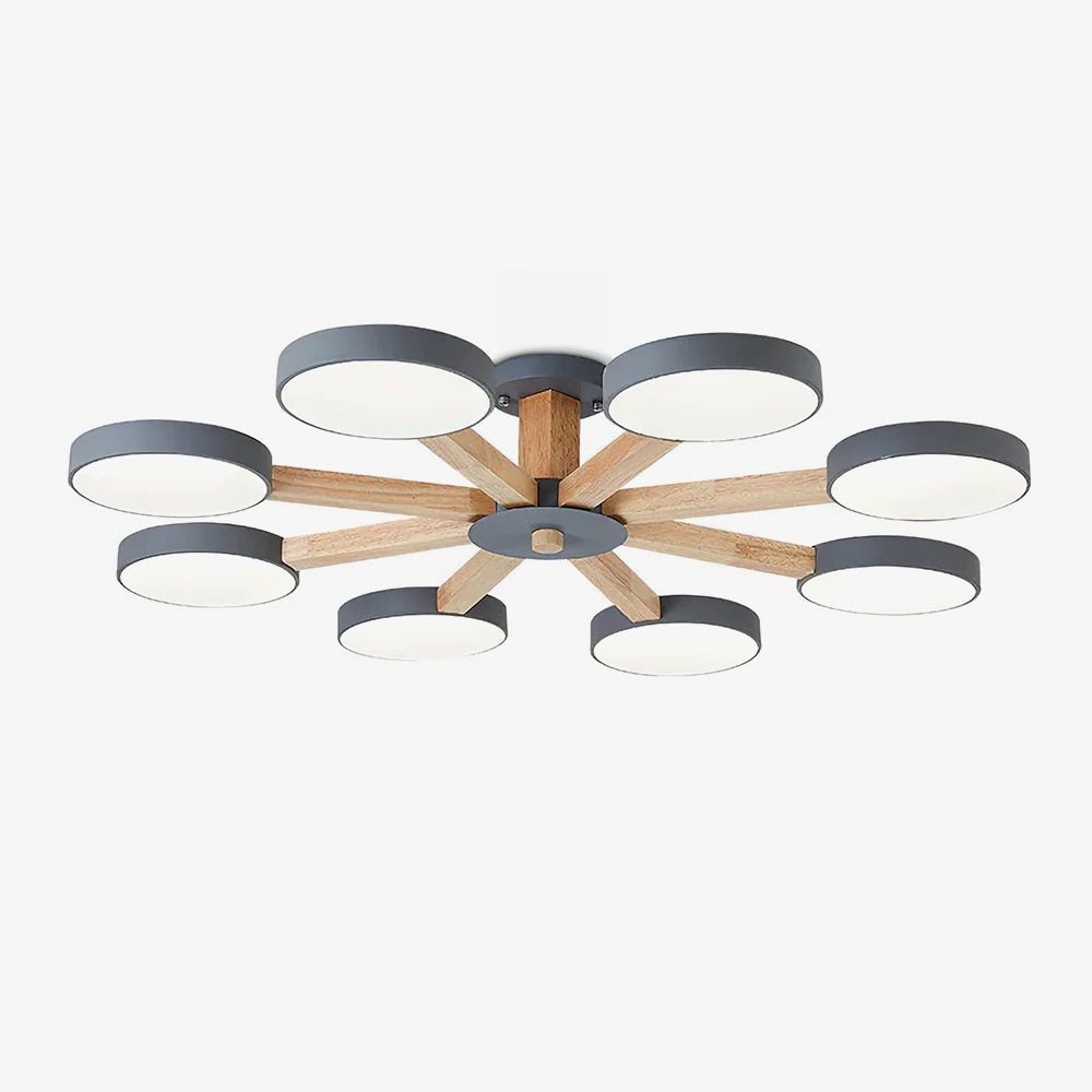 Modern Multi Stem Chandelier Chandelier