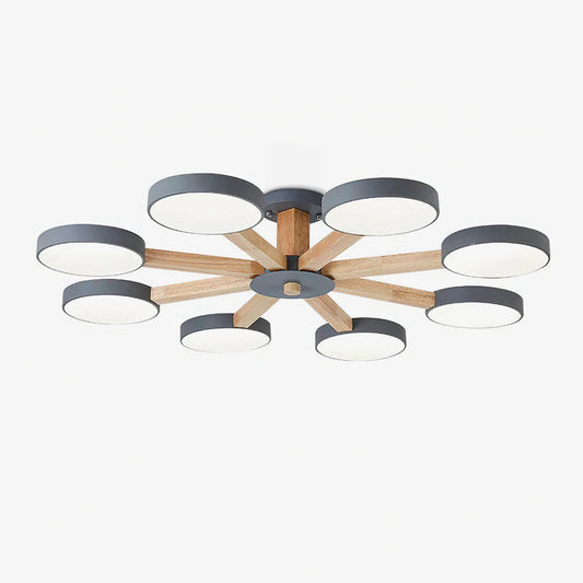 Modern Multi Stem Chandelier Chandelier