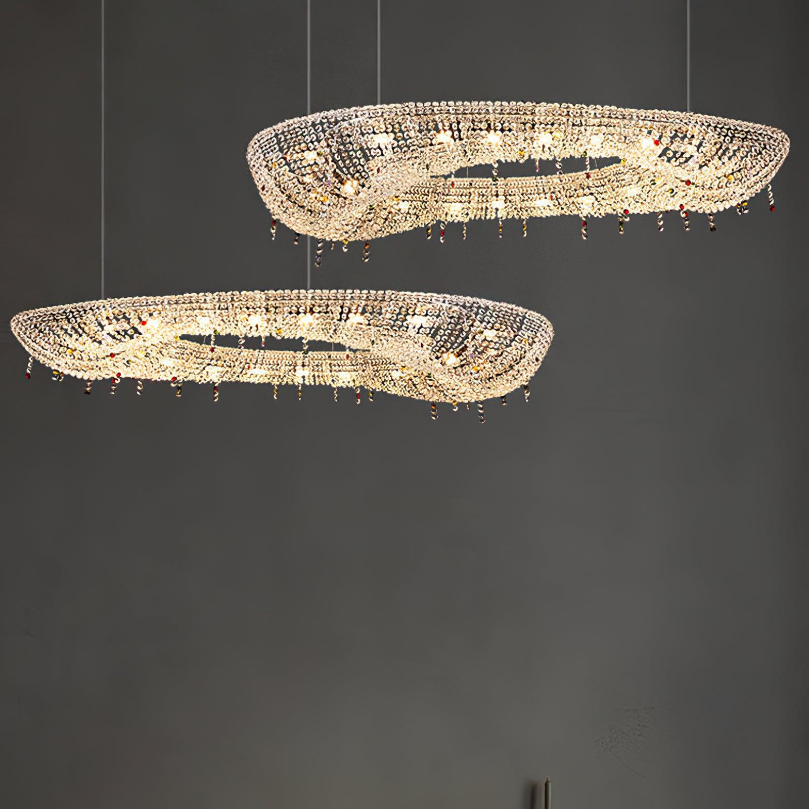 Modern Round Crystal Chandelier Chandelier